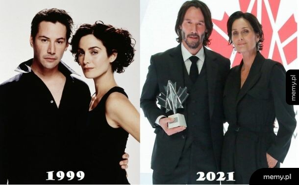 Trinity, piękna jak zawsze, Keanu, młody jak zwykle
