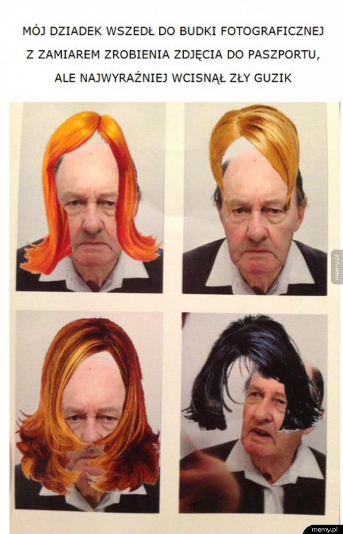 Zły przycisk