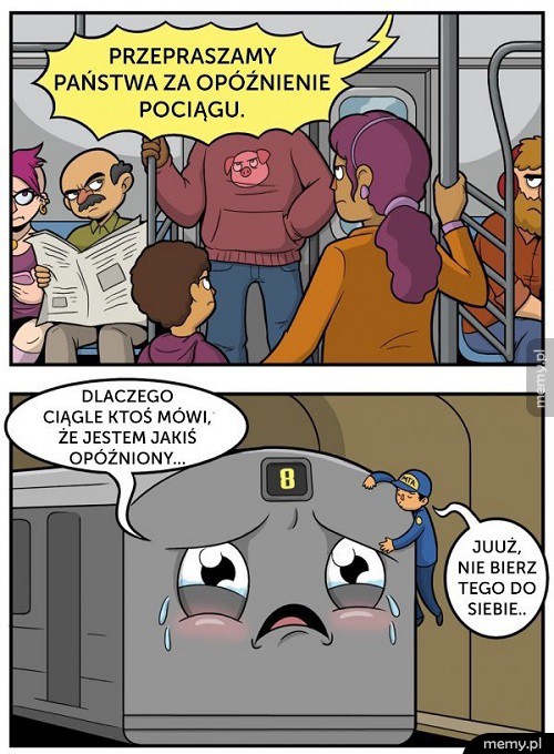 Opóźniony pociąg