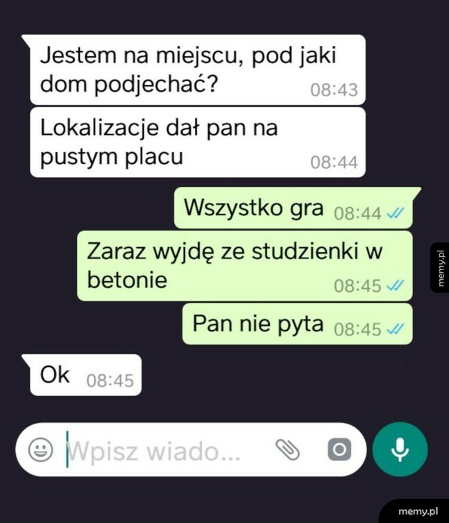 Zwykły dzień w pracy