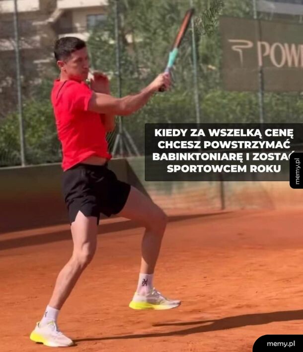 Robert trenuje