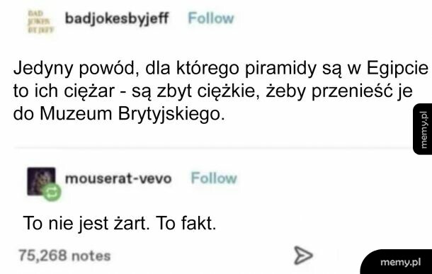 Dlaczego nie ma piramid w Muzeum Brytyjskim?