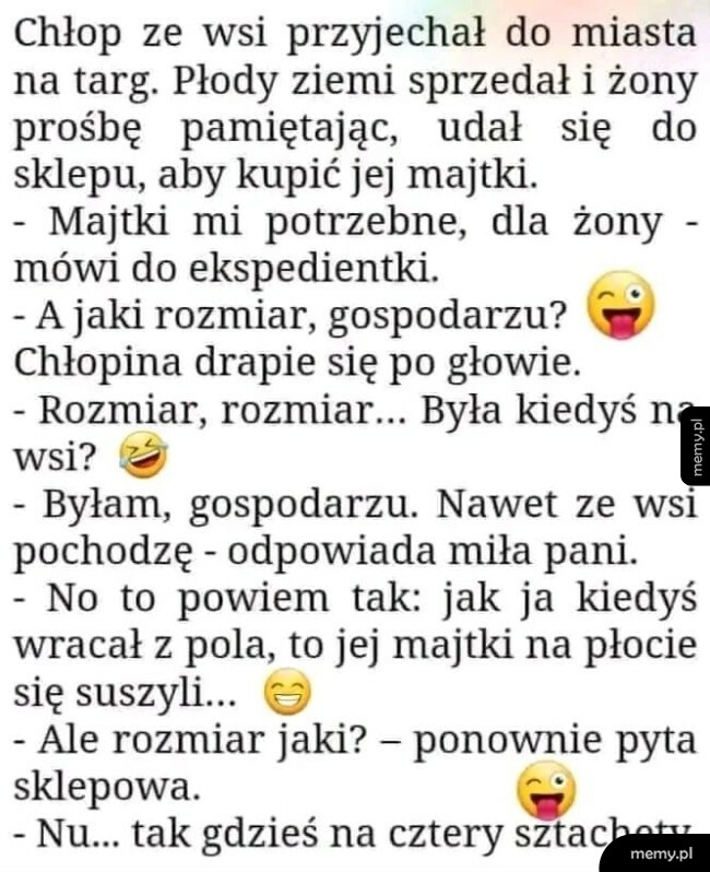 Majtki dla żony