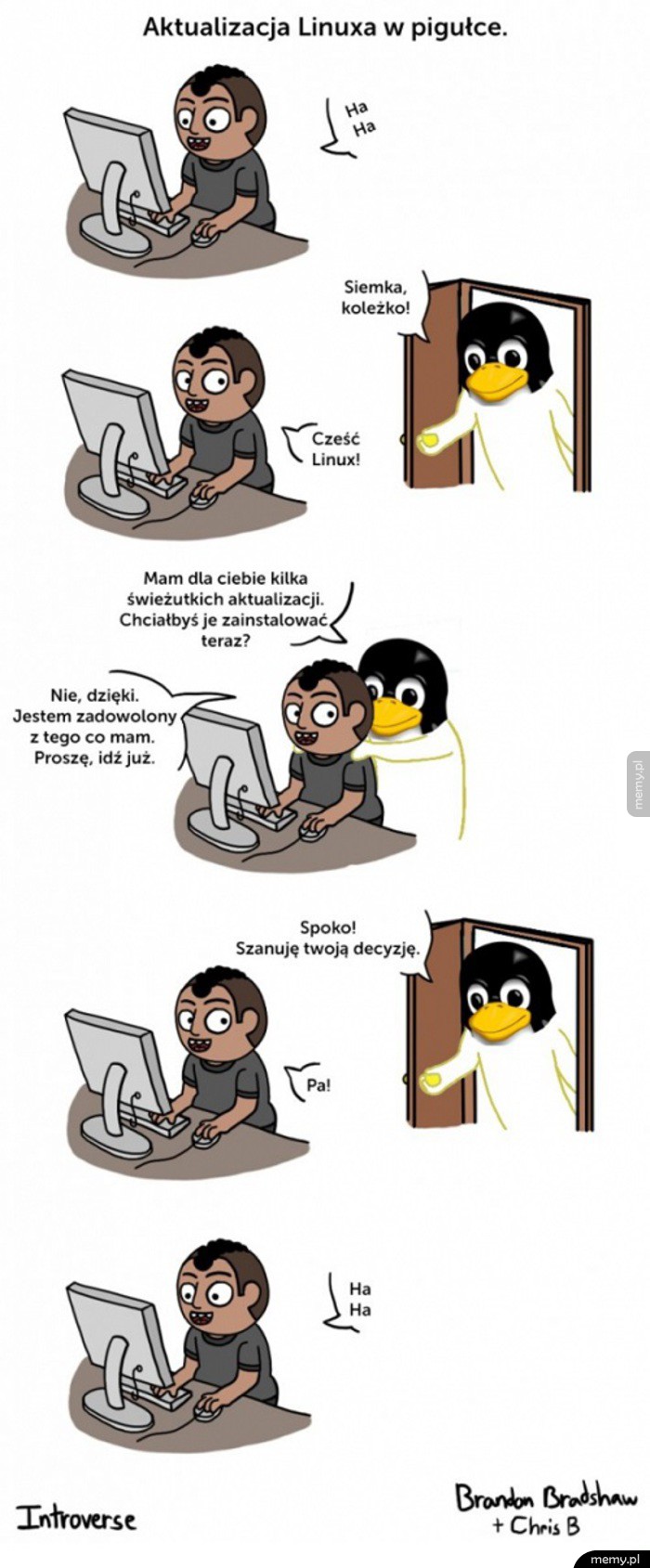 Dobry ziomek linux
