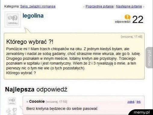 Szczera odpowiedz