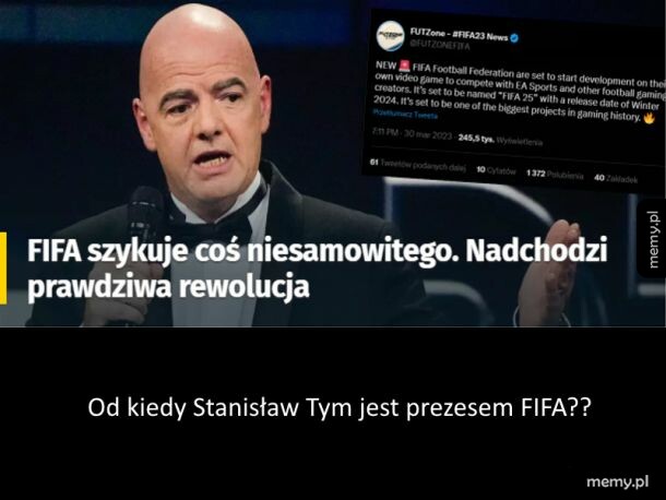 Czy to FIFA czy Miś??