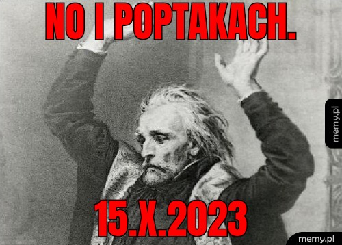 No i Poptakach. 15.X.2023