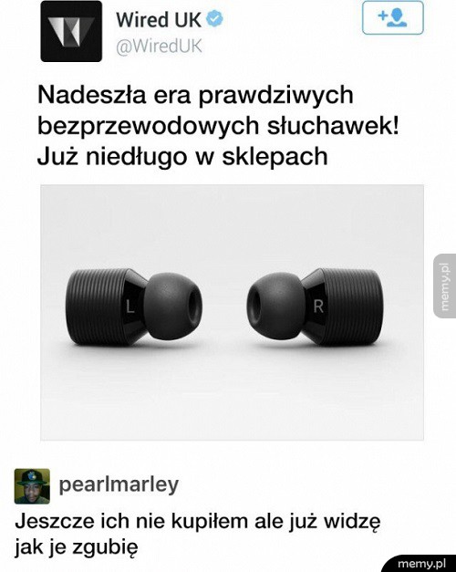 Bezprzewodowe słuchawki