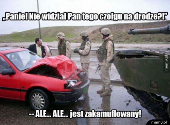 Nie widziałem