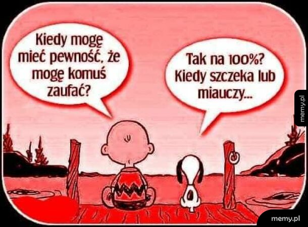Charlie Brown i pies Snoopy siedzą tyłem nad wodą.