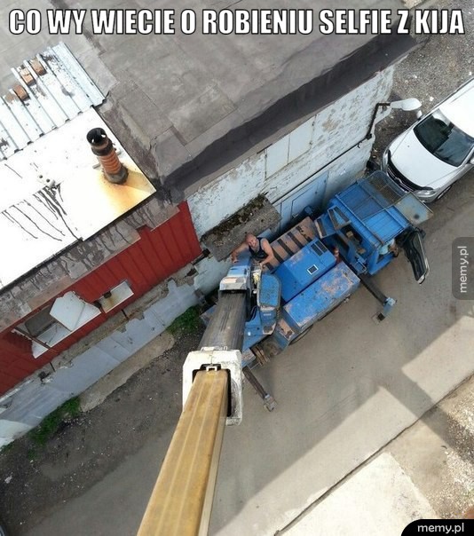Selfie z kija.