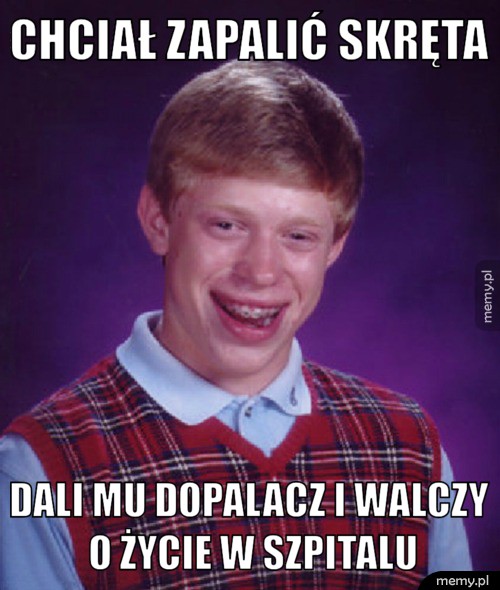 Pierwszy skręt...