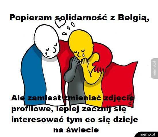 Reakcja na zamachy w Belgii
