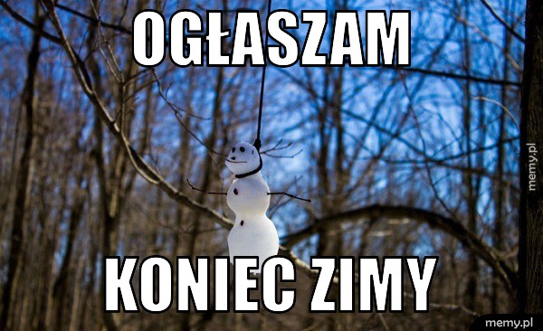 Koniec zimy