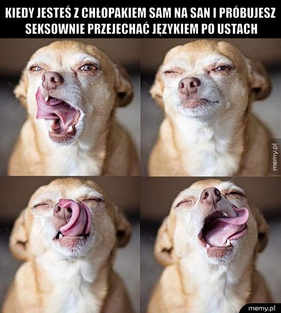 Kiedy jesteś z chłopakiem sam na san
