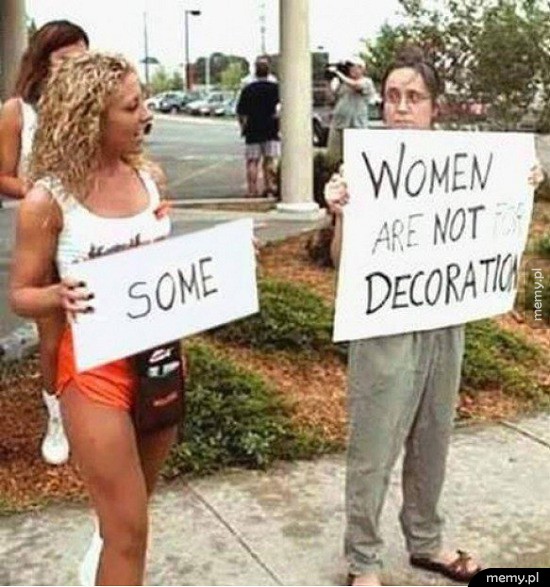 Kiedy nie jesteś feministką