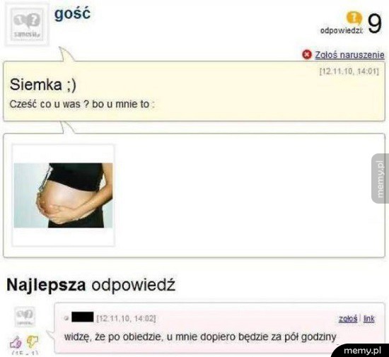 Co tam u was?