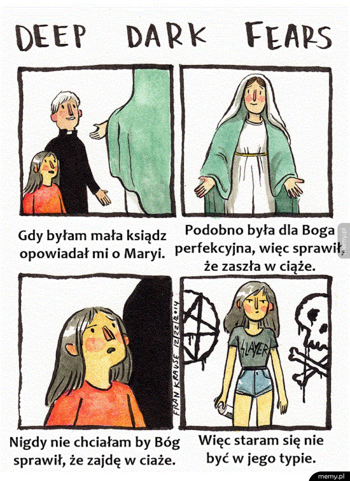 Głębokie mroczne lęki
