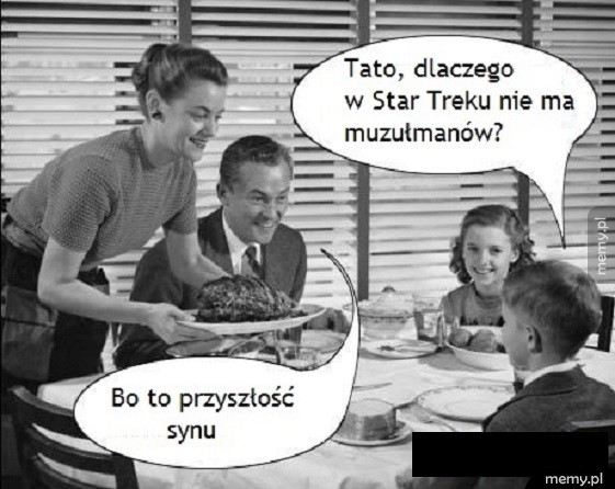 Piękną przyszłość.        