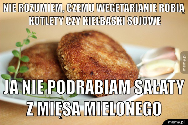 Wegetarianie.