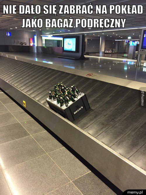 Nie dało się zabrać na pokład.