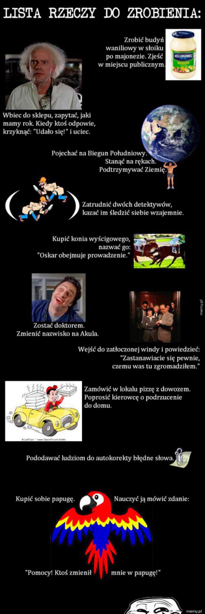 Lista rzeczy