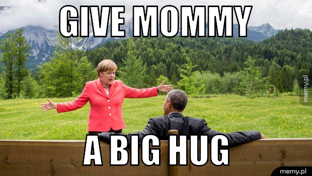 Give mommy a big hug
