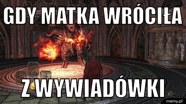 Gdy matka wróciła  z wywiadówki