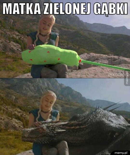 Matka zielonej gąbki