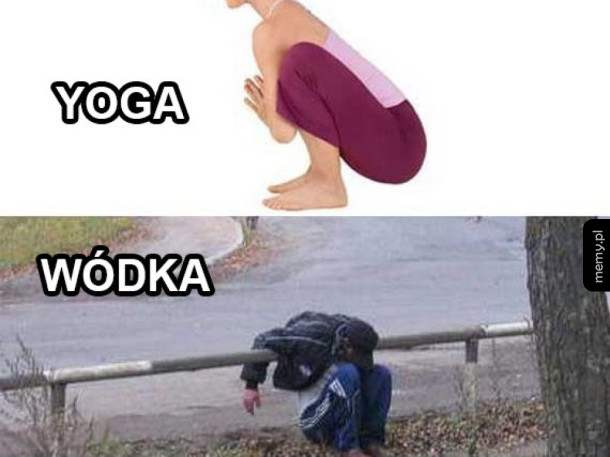 Yoga kontra wódka