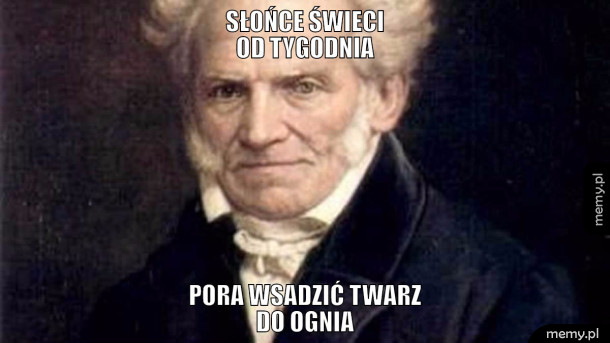 Słońce świeci od tygodnia