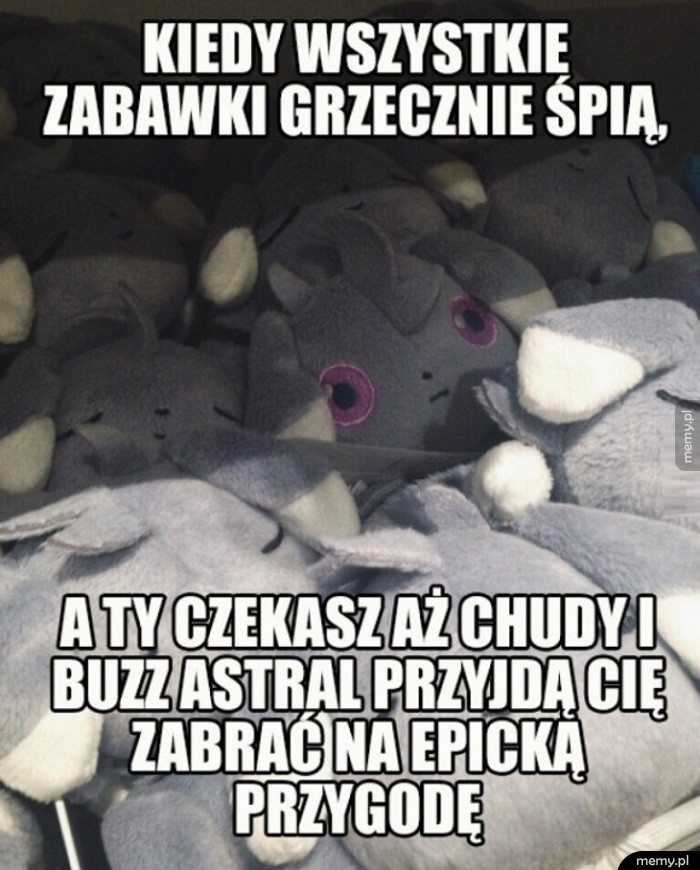 Kiedy wszystkie zabawki grzecznie śpią