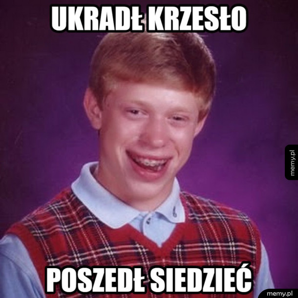 Ukradł krzesło