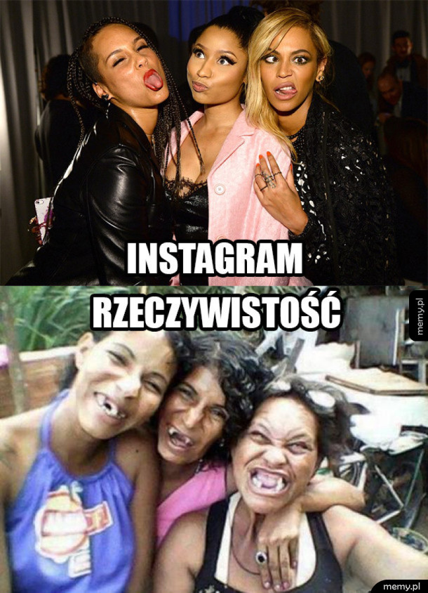 Instagram kontra rzeczywistość