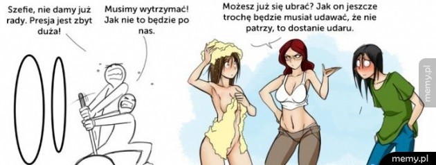 Presja jest zbyt duża!