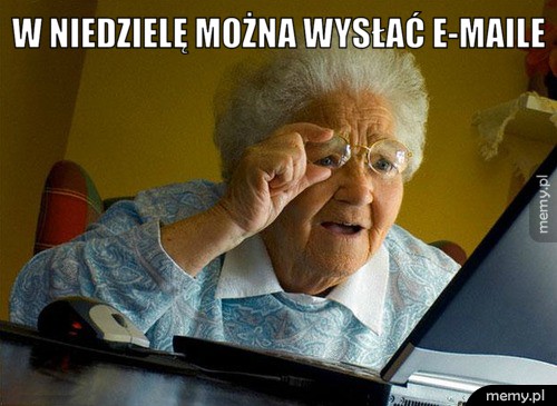 W niedzielę