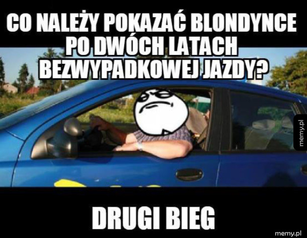 Jest tu jakaś blondynka