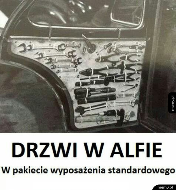 Drzwi w Alfie Romeo