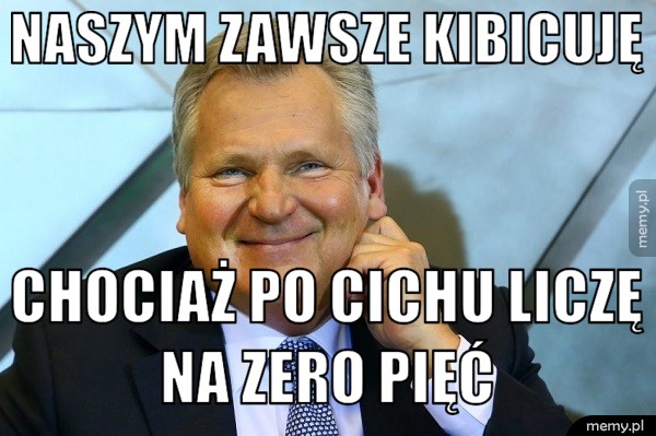 Największy kibic