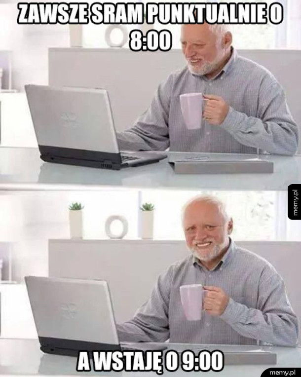 Dziwny pan pozdrawia
