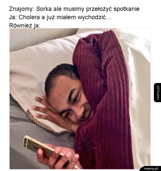 Kiedy masz spotkanie ze znajomymi