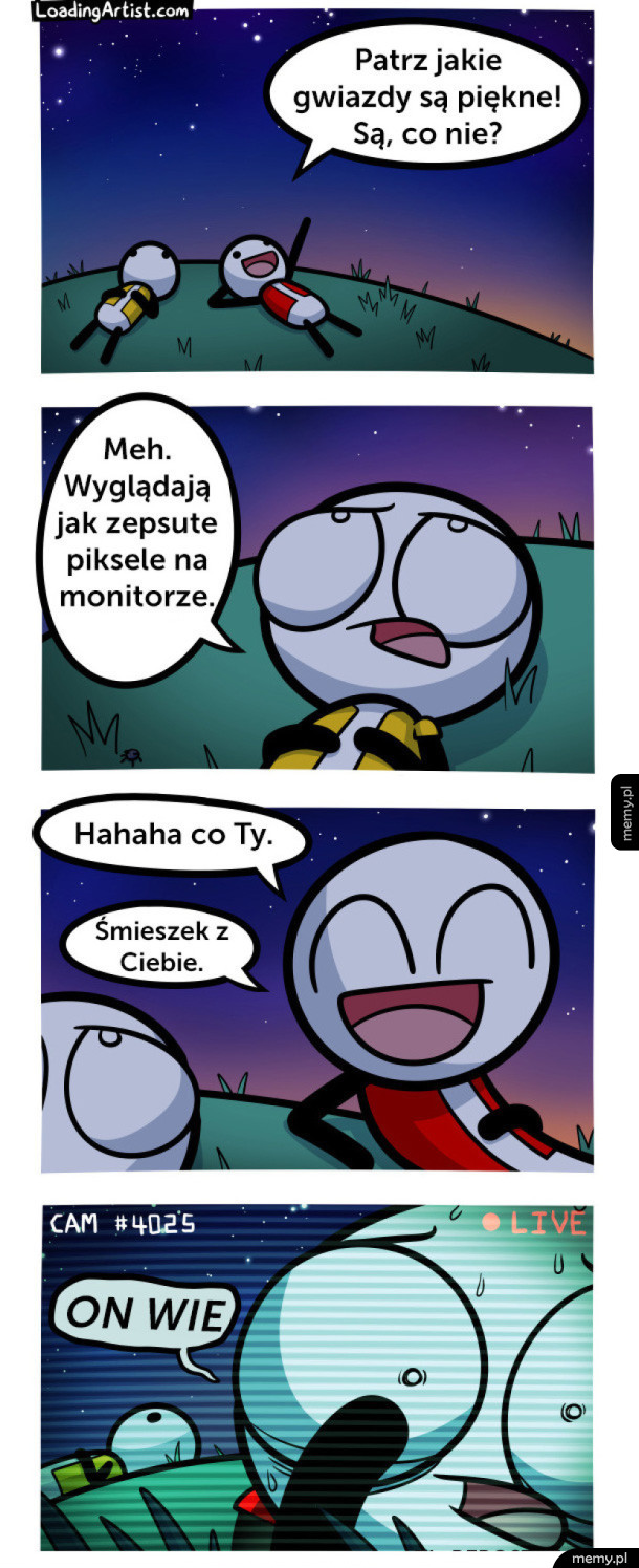 Patrz jakie gwiazdy są piękne