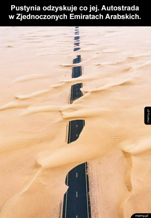 Autostrada w Zjednoczonych Emiratach Arabskich