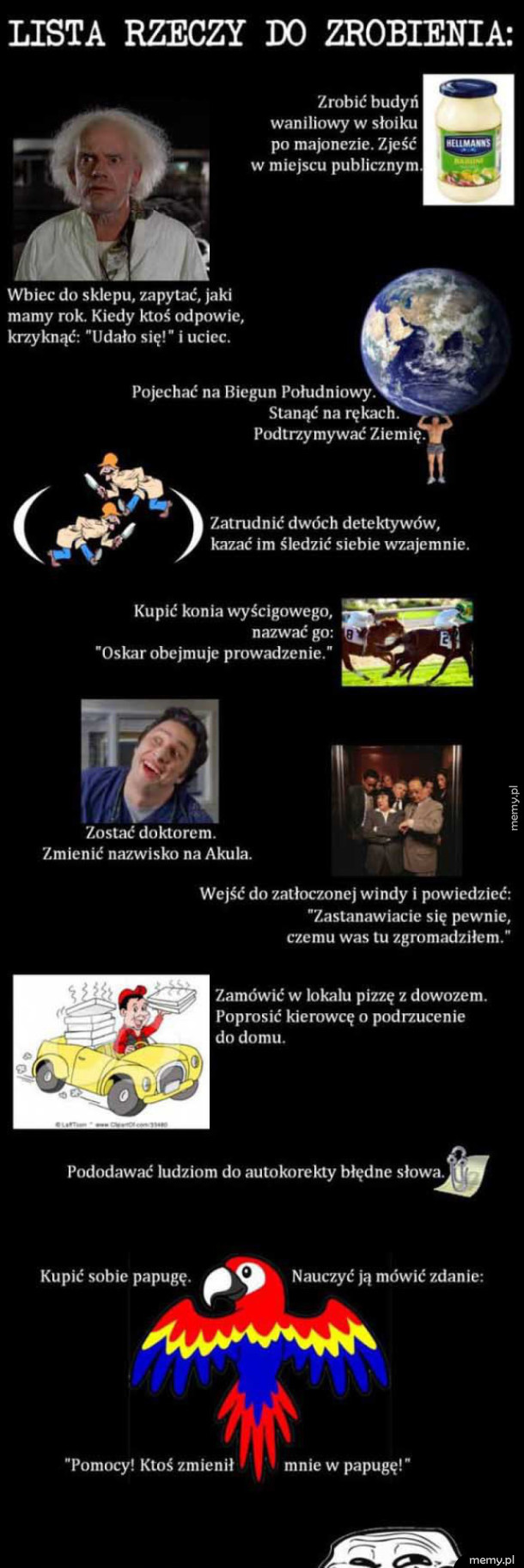 Lista rzeczy do zrobienia